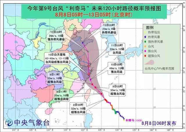 台风最新消息8月动态更新