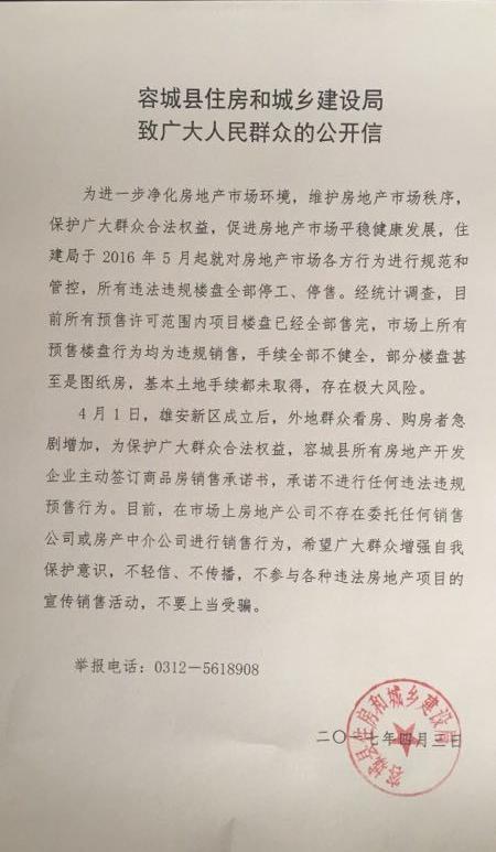 容城房价最新动态，不容错过的新消息！